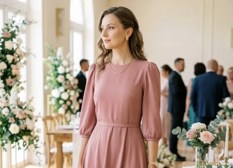 Cum alegi o rochie elegantă modestă pentru nuntă, botez sau aniversare