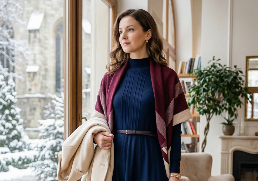 Rochii modeste cu mânecă lungă idei elegante pentru sezonul rece și nu numai
