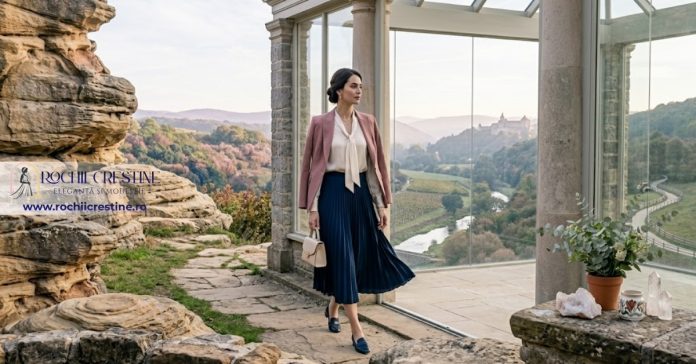 Fuste midi modeste - de ce sunt cele mai versatile piese din garderoba feminină Fuste midi modeste - de ce sunt cele mai versatile piese din garderoba feminină