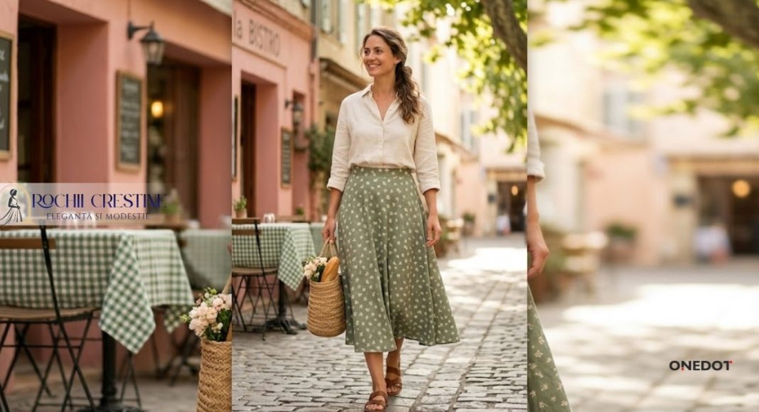 Fuste modeste pentru vară modele lejere și feminine pentru zilele călduroase