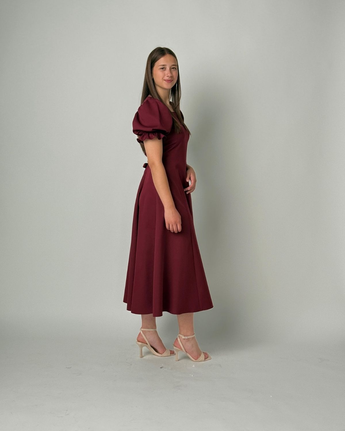 Rochie Anne cu gaica și snur la spate - imagine 6