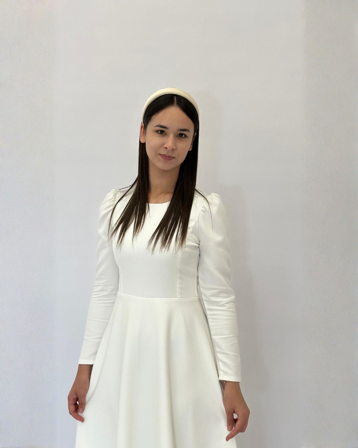 Rochie de Botez elegantă clasică - imagine 22