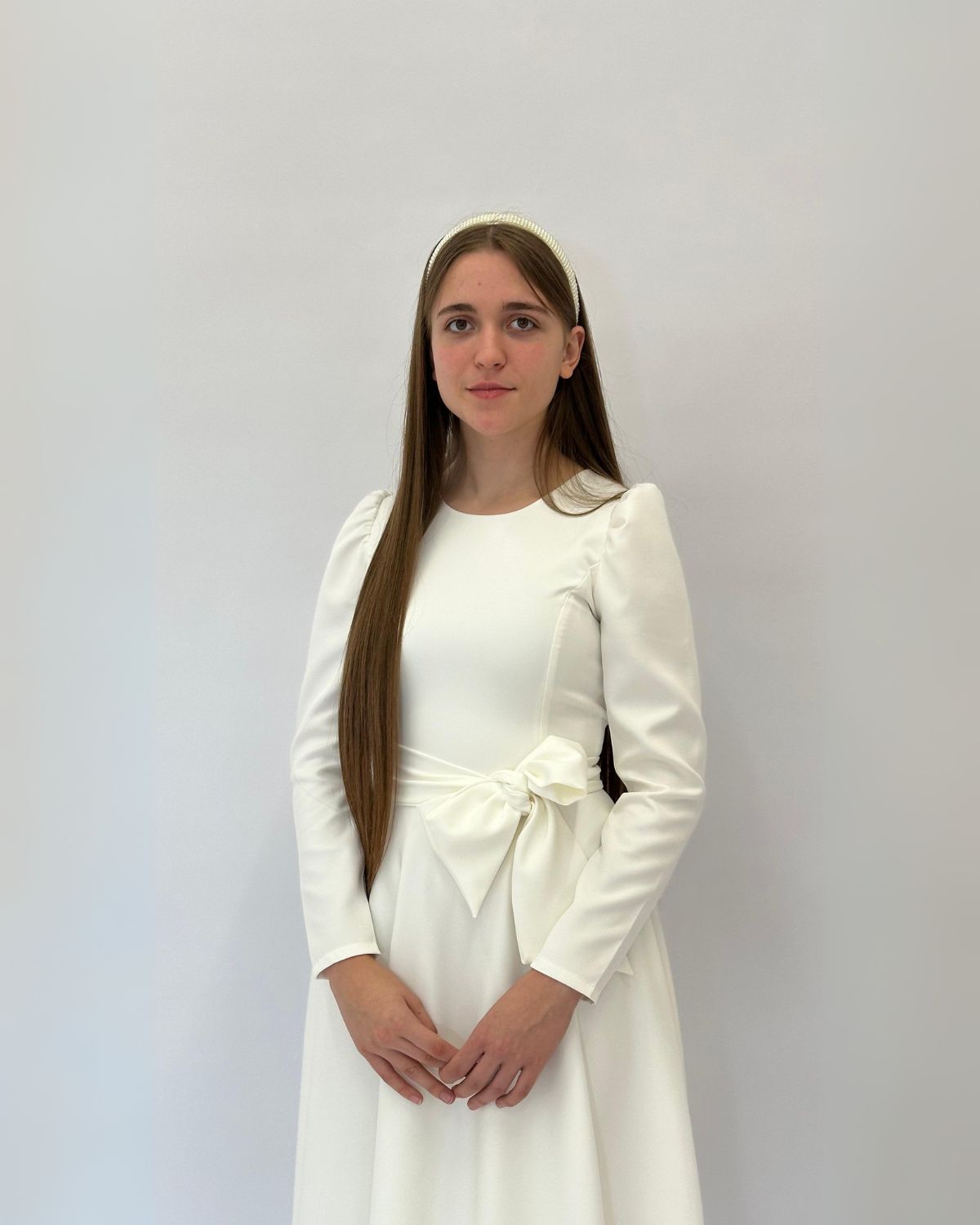 Rochie de Botez elegantă clasică - imagine 20