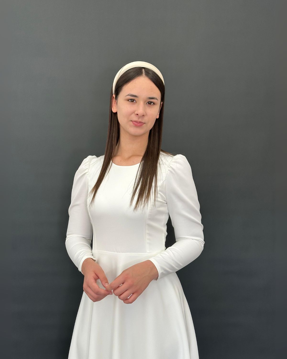 Rochie de Botez elegantă clasică - imagine 29