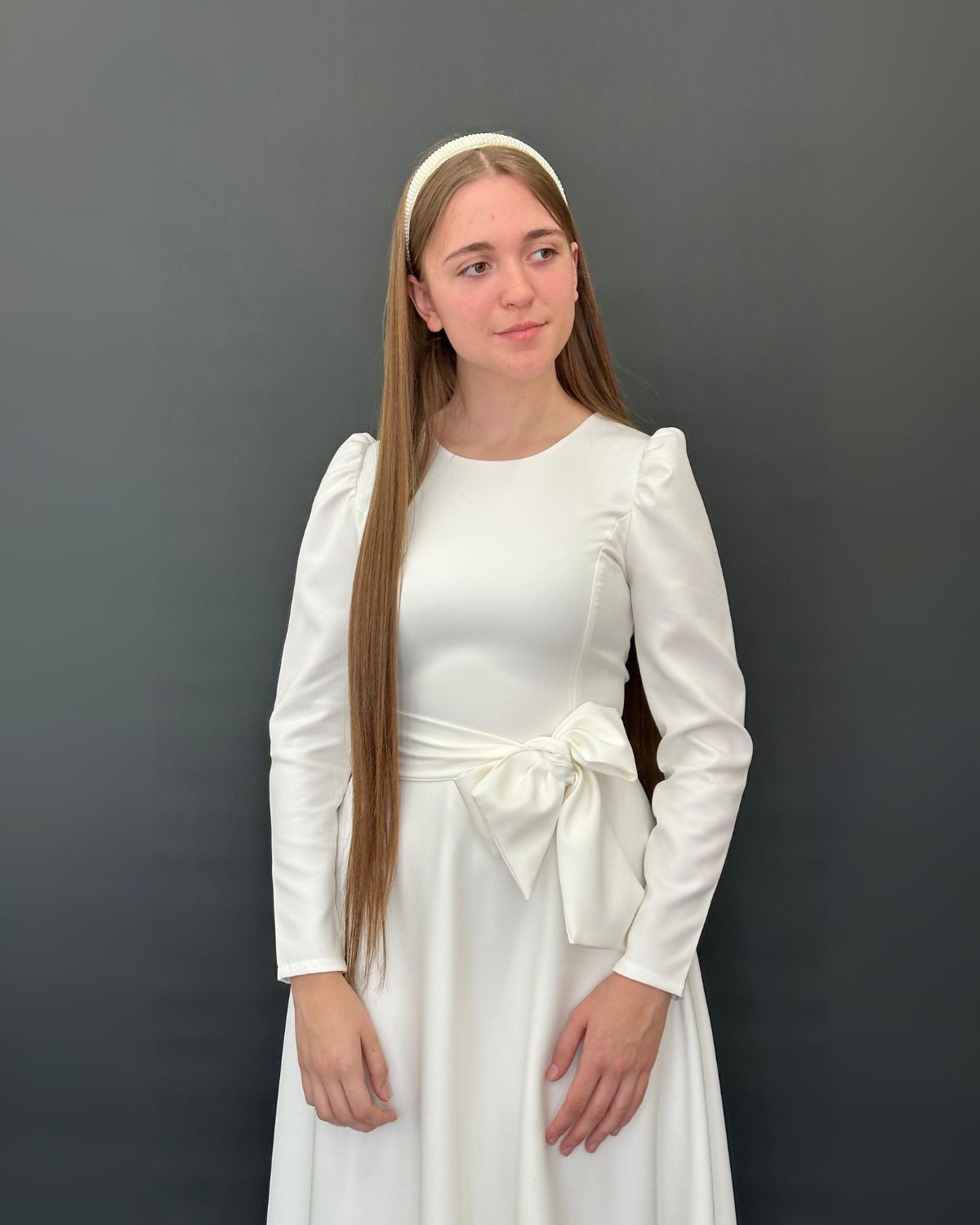 Rochie de Botez elegantă clasică - imagine 27